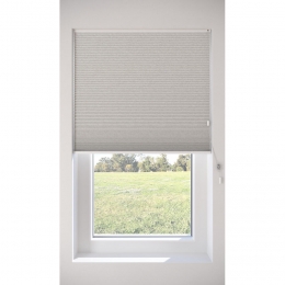 FenstrDubbelPlissPuckLichtgrijsLichtdoorlatend