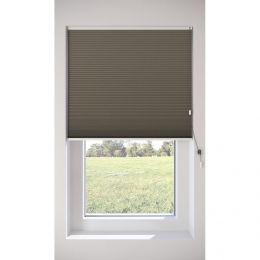 FenstrDubbelPlissElsaTaupeVerduisterend