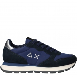 SUN68AllyGoldSilverSneakersDamesBlauw