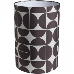 LampenkapRetroBruin25x35cm