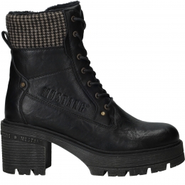 MustangVeterbootsDamesZwart
