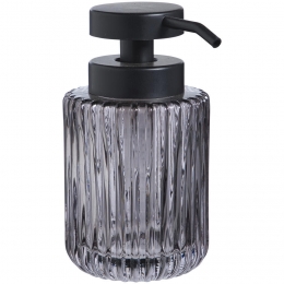 ZeeppompGlasRibbelGrijs