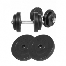 SetDumbells30kg-Halterset-Kunststof-30mm-Dumbbell-GorillaSports