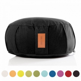 YogaKussenZwart-MeditatieKussen-Yoga-Pilates-MeditatieKussen-GorillaSports