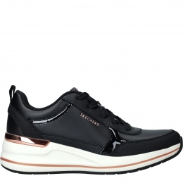 SkechersBillion2FineShineSneakersDamesZwart