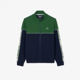 SweaterLacosteTENNISZIP-UPCOLORBLOCKSWEATSHIRT