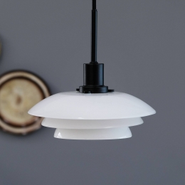 DybergLarsenDL20hanglampglazenkapzwart