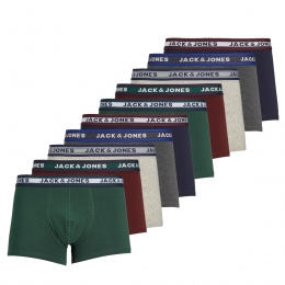 JackJonesBoxershortsJACOLIVERTrunks10-packMulticolor-M