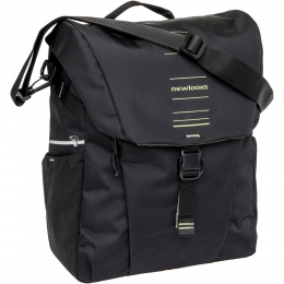 EnkeleFietstasVigoSingle185LZwartGroen