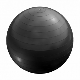 Fitnessbal65cm-inclPomp-Gymbal-Yoga-Belastbaartot500kg-Zwart-GorillaSports