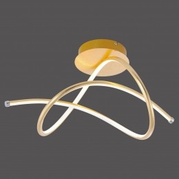 JUSTLIGHTGmbHLEDplafondlampViolettagebogengoud