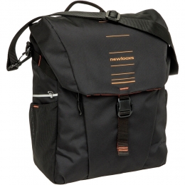 EnkeleFietstasVigoSingle185LZwartOranje