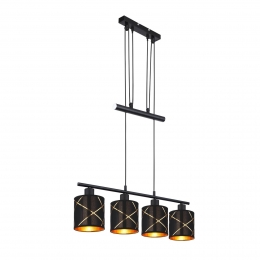 GloboHanglampBemmozwartgoud4-lamps