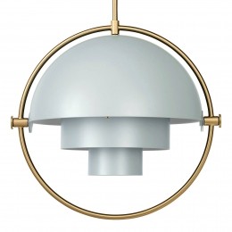 GubiLitehanglamp36cmmessingzeegroen