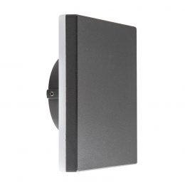 MantraIluminacinLEDbuitenwandlampBorahoekigdonkergrijs