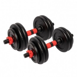 Dumbellset25kg-2x125kg-Gietijzer-25mm-GorillaSports