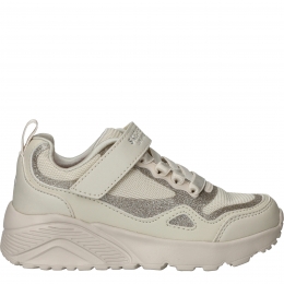 SkechersUnoLiteGlistenStepsSneakersBeige