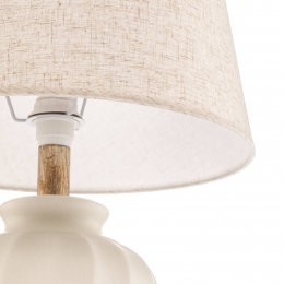 ONLITafellampVorticevankeramiekwit