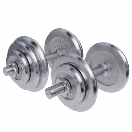 SetDumbells30kg-Halterset-Chroom-30mm-Dumbbell-GorillaSports