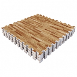 VloermattenLichtehoutlook-8stuks-Bescherming-8stuks-288m2-Puzzelmat-GorillaSports