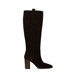 Donkerbruinesudehogelaarzenmethak