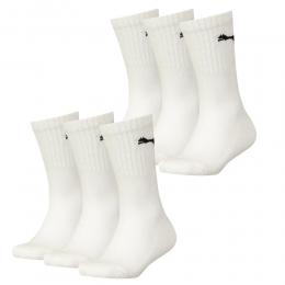 PumasokkenSportwit6-pack-35-38