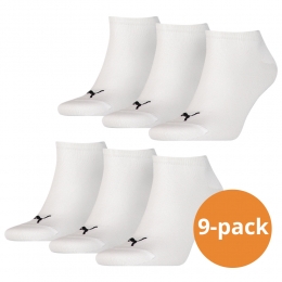 PumasokkenSneakerwit9-pack-4346