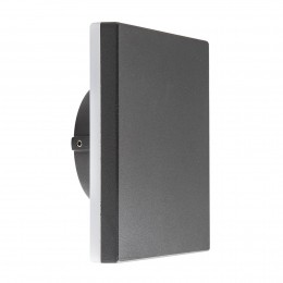 MantraIluminacinLEDbuitenwandlampBorahoekigdonkergrijs