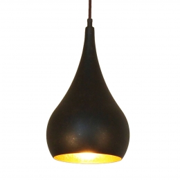 MenzelSolohanglampUibruin-zwart16cm