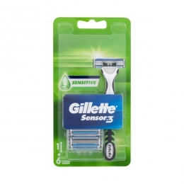 GilletteGilletteSensor3SensitiveScheermesjes-6Mesjes