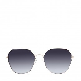 Zilverkleurigezonnebril