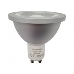 LEDSpotES63-GU10COB-6Watt-2700K-Dimbaar