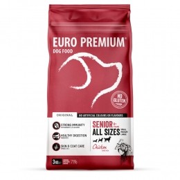 4xEuro-PremiumSeniorKip-Rijst3kg