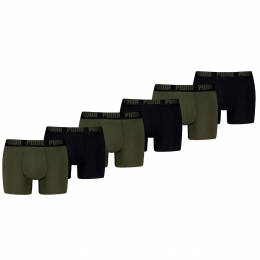 PumaBoxershortsEverydayBasic6-packForestNightTonal-XXL