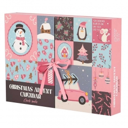 ApolloSokkenAdventskalenderKinderen-Meisjes-Kerst-12paarsokken-Onesize3136
