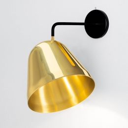 NytaTiltWallBrasswandlampmuuraansluiting