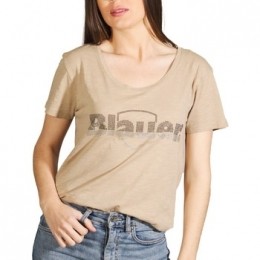 T-shirtBlauerMANICACORTA