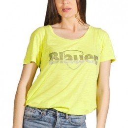 T-shirtBlauerMANICACORTA