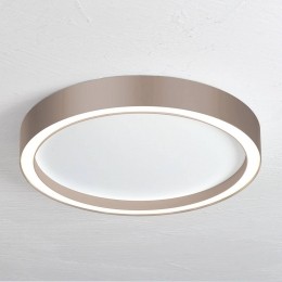 BoppAuraLEDplafondlamp30cmwittaupe
