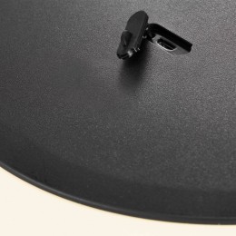 NordluxLEDvloerlampKettleTripodhoutkap36cm