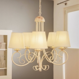 ONLIKroonluchterPompeimetkappenantiekwit