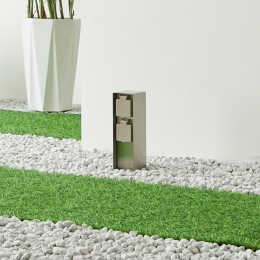 PriosForandaenergiezuil2stopcontactenroestvrijstaal