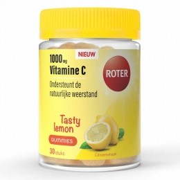 2xRoterVitamineCGummiesTastyLemon30stuks