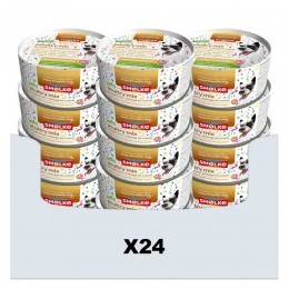 24xSmolkeHondenvoerSoftPatPartyEdition125gr