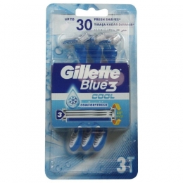 GilletteGilletteBlue3CoolWegwerpmesjes-3Stuks