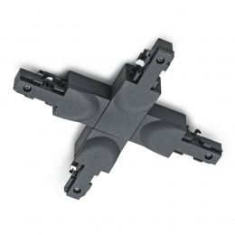 TrioLightingX-connectorDUOline2-fasenrailsysteemzwartmat