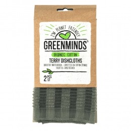 8xGreenmindsBadstofVaatdoeken35x35cm2stuks