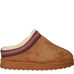BeliziaDichtePantoffelsDamesCognac