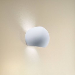 SOLLUXLIGHTINGWandlampBulletupdownvankeramiekinwit