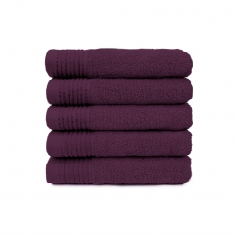 TheOneBadhanddoek450gram70x140cmPlum5stuks